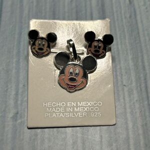 Disney Women's Silver and Black Jewellery